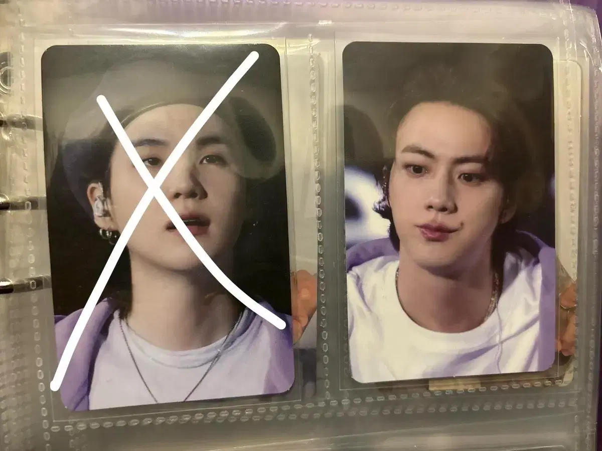 OldToCom Cinema photocard Yoon Ki Seokjin