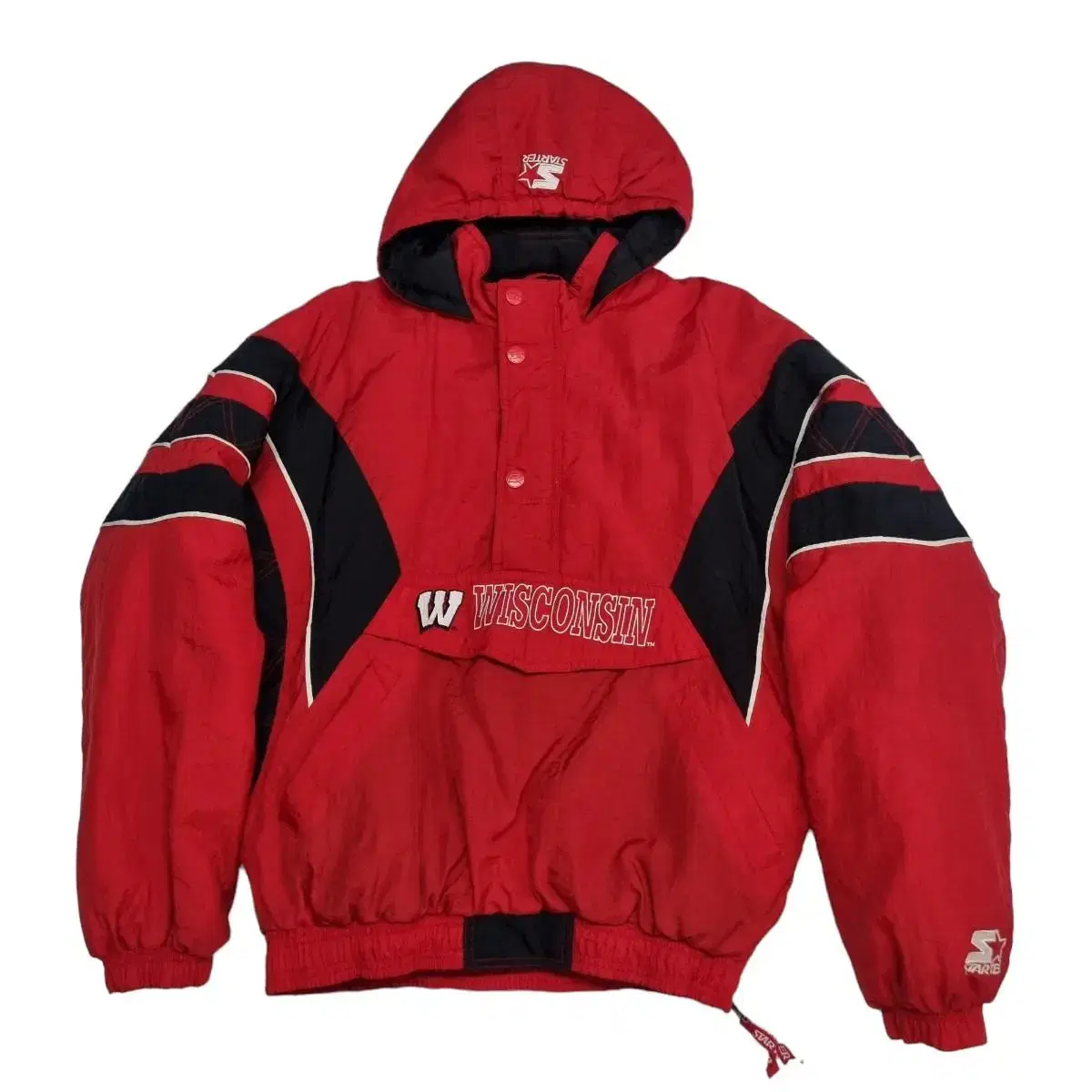 [XL] 90s Starter x NHL WISCONSIN Anorak