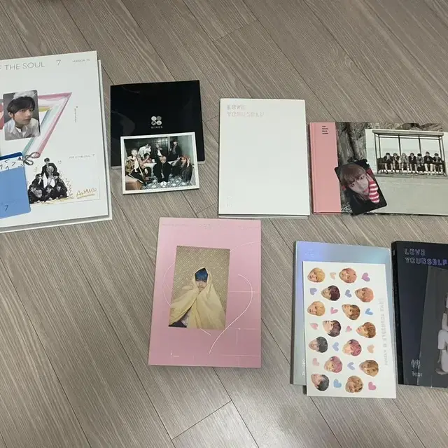 방탄 앨범 일괄 17000원