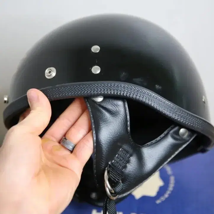 부코 경찰 반모 BUCO Half Helmet