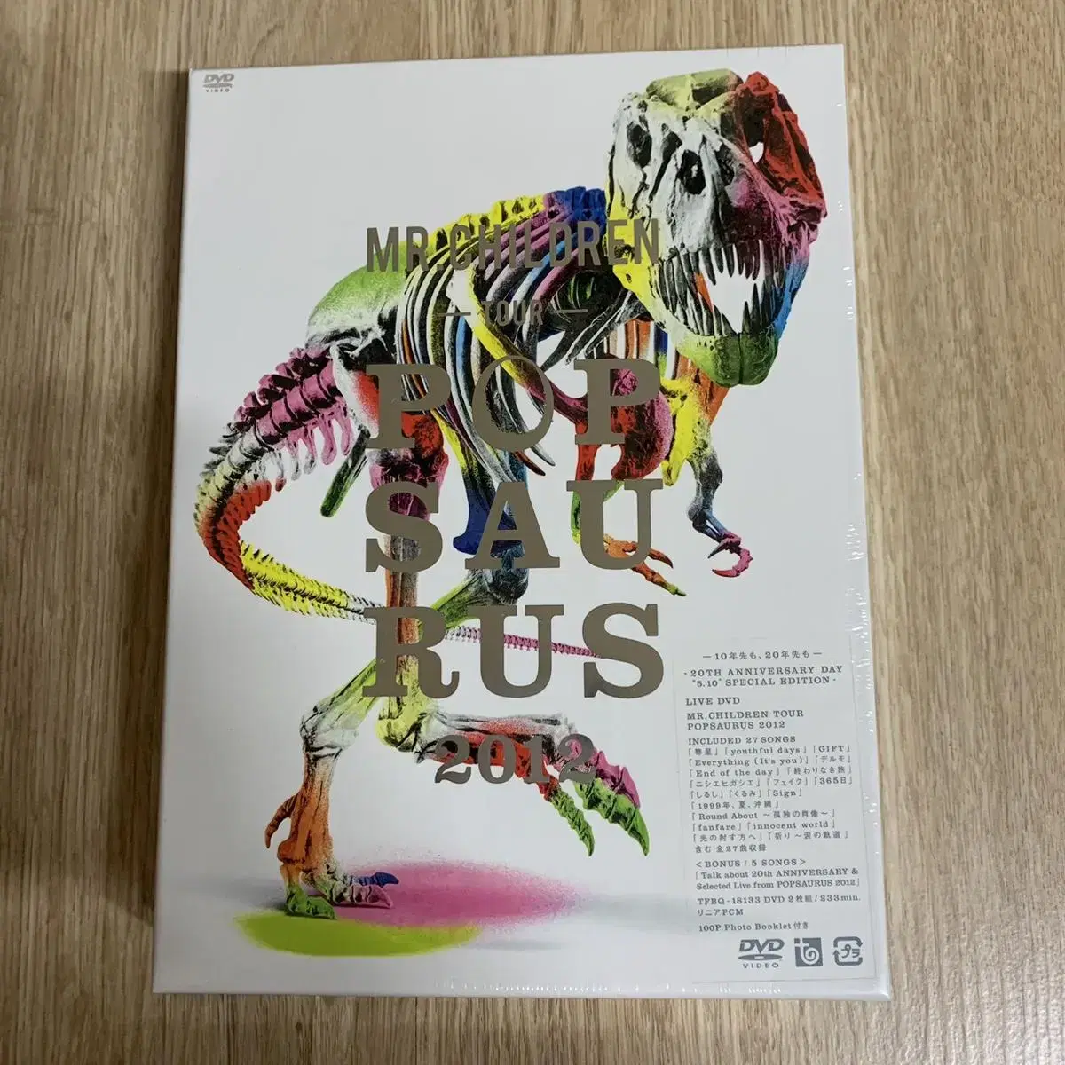 2 unsealed Mr. Children live DVDs of Mr. Children's Miss Chiru