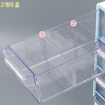 데스크 책상 나사 정리함 수납함 / 아크릴 화장품 소품 레고 정리함