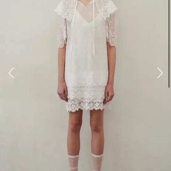 (새상품) 시눈 LAYERED LACE DRESS