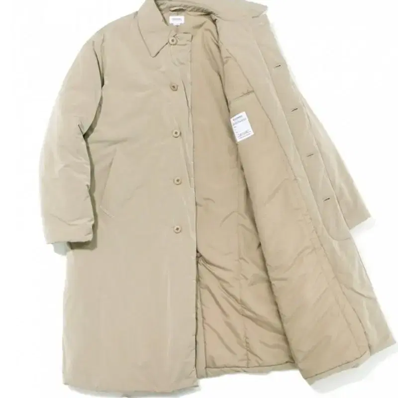 커버낫 THINSULATE MAC COAT BEIGE XL