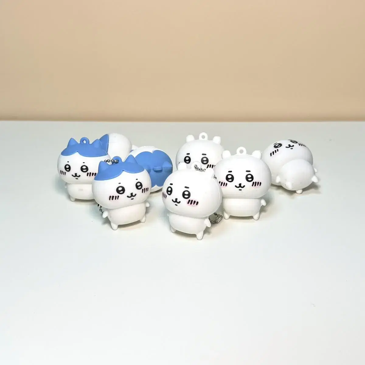 나가노 치이카와 하치와레 먼작귀 농담곰 키링