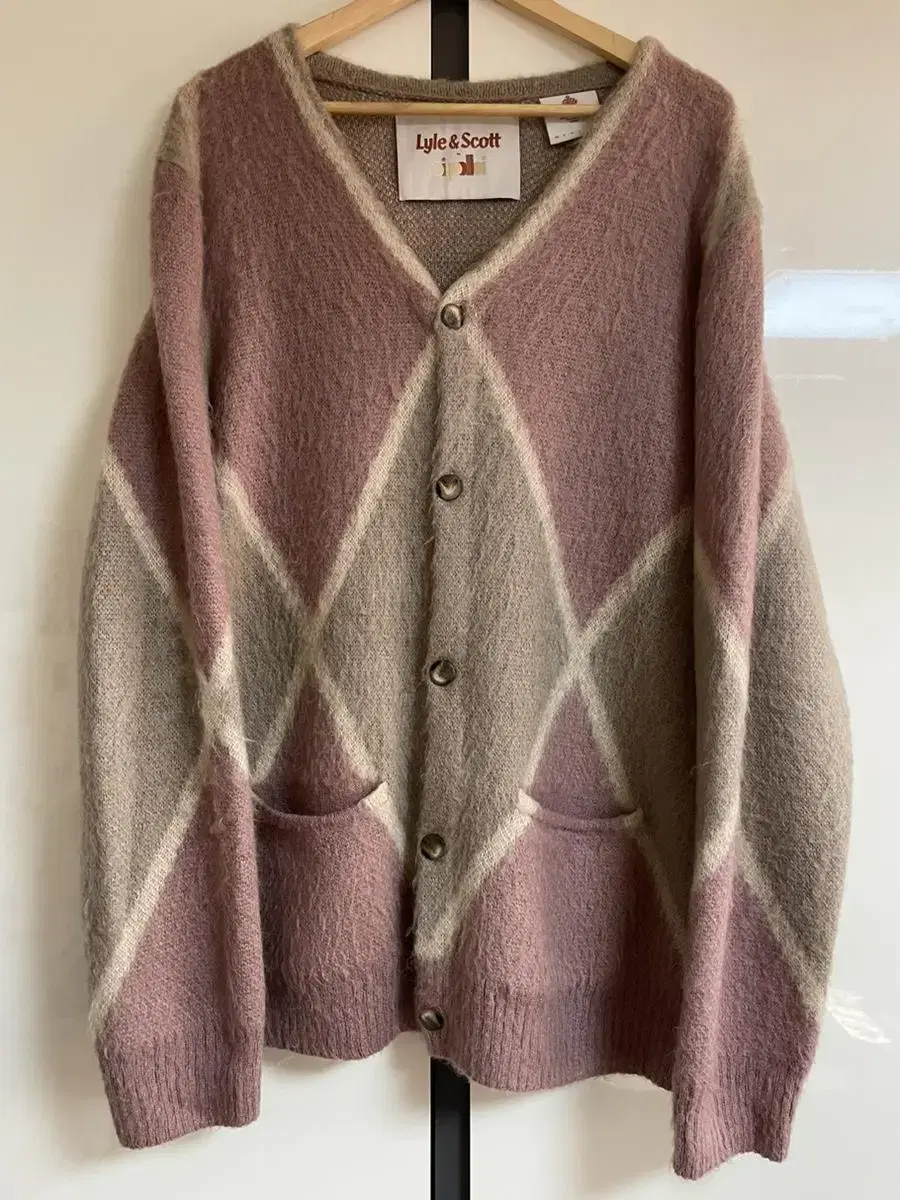 Lyle & Scott x Oi Polloi Mohair Cardigan