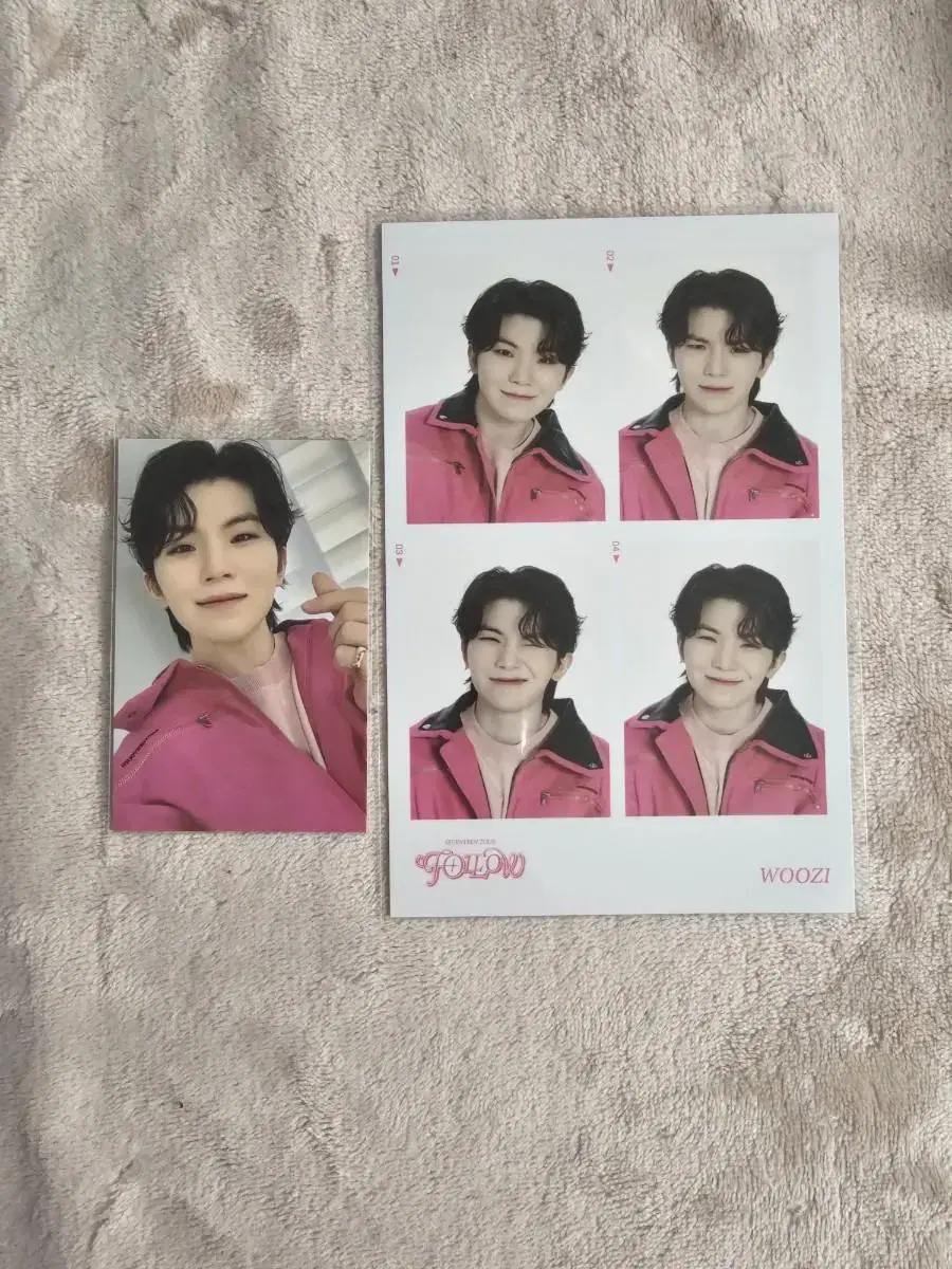 SEVENTEEN FOLLOWCON Windbreaker Photocard + NecutPhoto