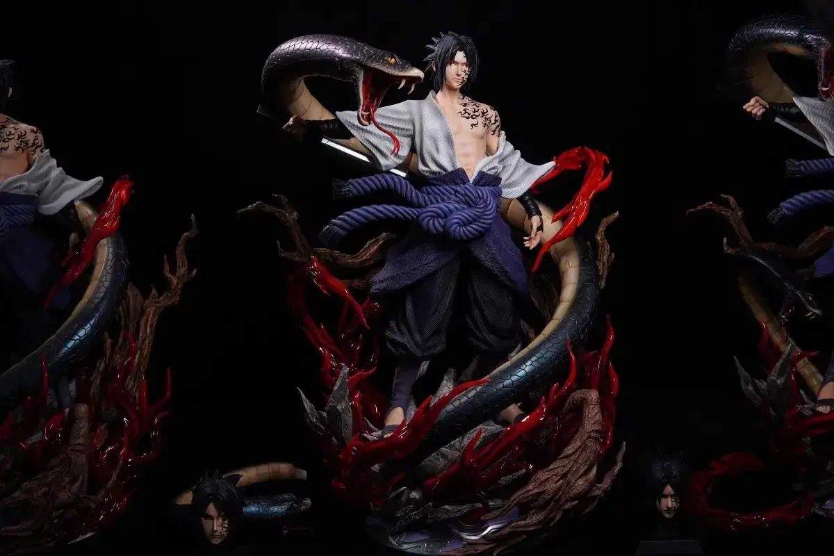 (in-kind)GPS Uchiha Sasuke Resin Naruto Resin Naruto Figures Orochimaru