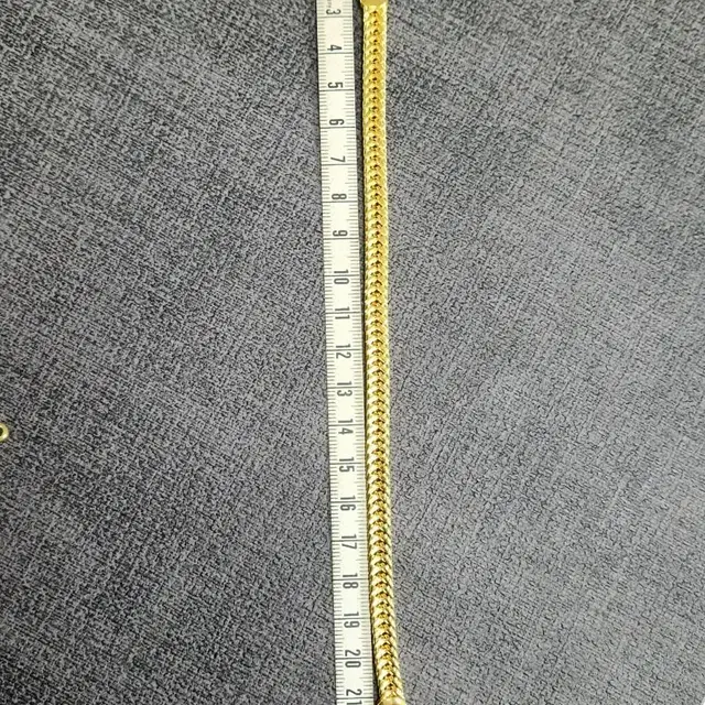 무료택배  1. 쿠바 링크 체인 도금 팔찌 21.5cm