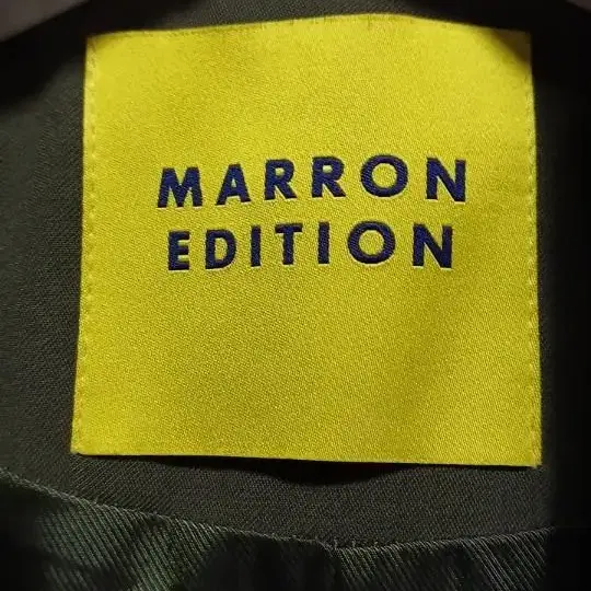 MARRON EDITION 오버핏 레이온 트렌치코트(66전후)