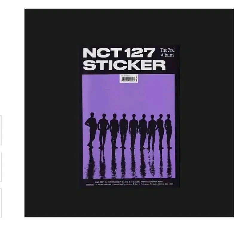 nct 127 sticker sticker version unsealed album