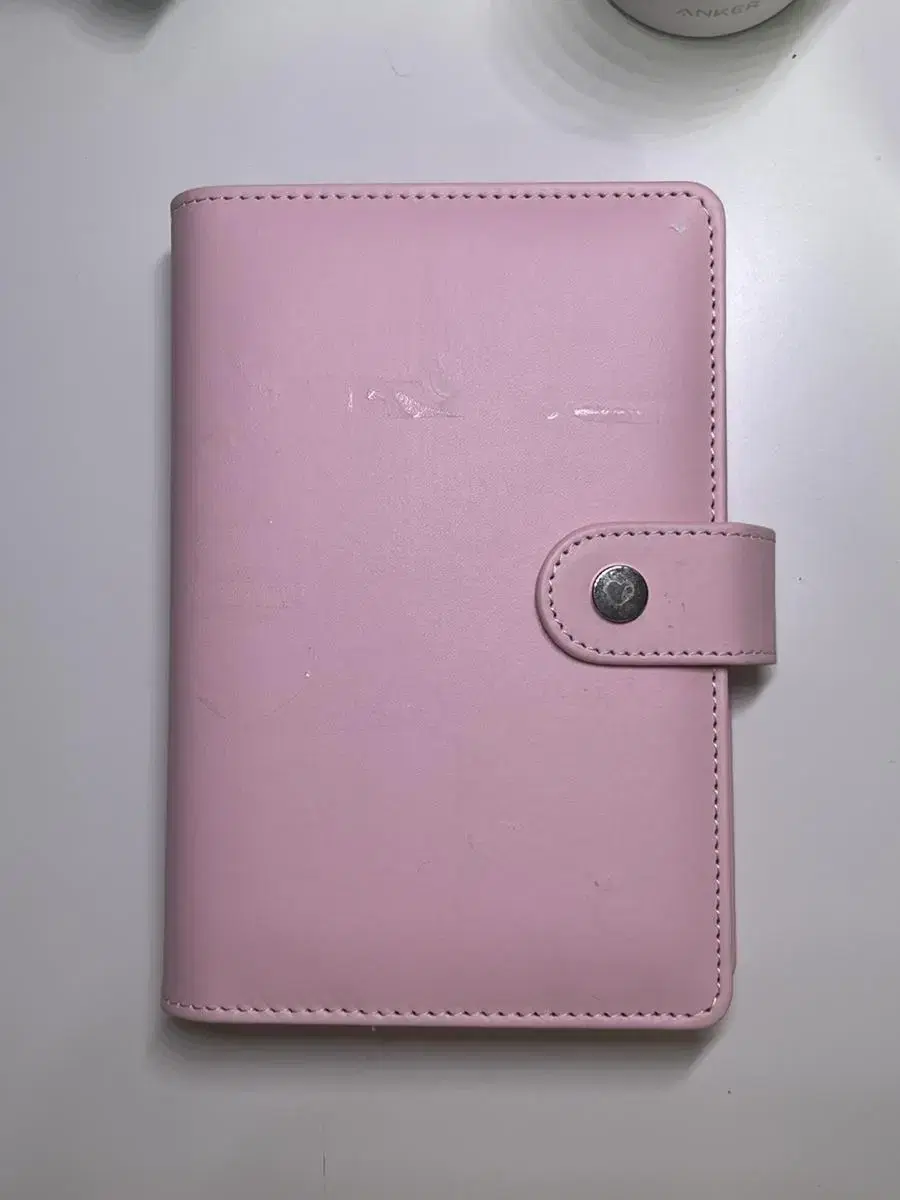 My New It Macaron Diary binder 6 Ball Pink