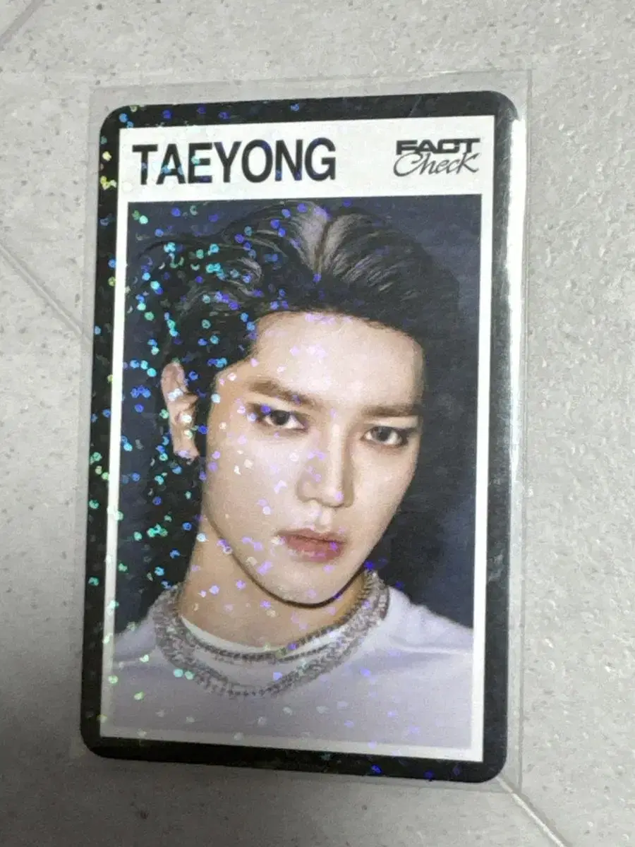 NCT 127 FACT CHECK FACT CHECK taeyong tc special photocard WTS