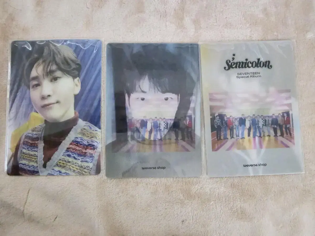 Semicolon lenticular wonwoo dk seungkwan WTS