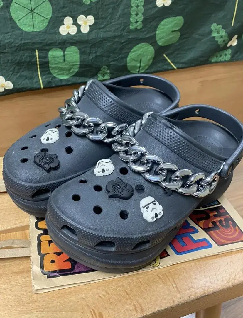 Platform Crocs (one-time wear)