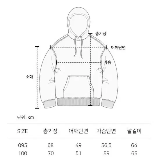 밀레 로고 후드티 블랙 m