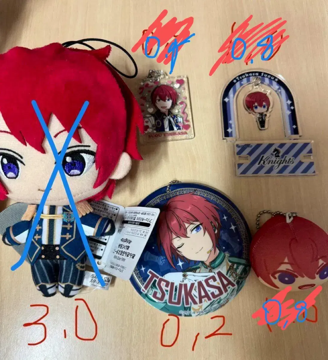 Quick sale) Sell Ansta Tsukasa merchandise