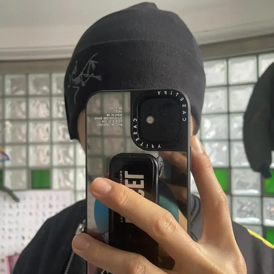 아크테릭스 emboidered bird toque 버드 토크 비니