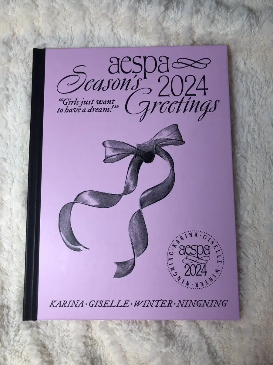 aespa 2024seasons greetings wts karinagisellewintering