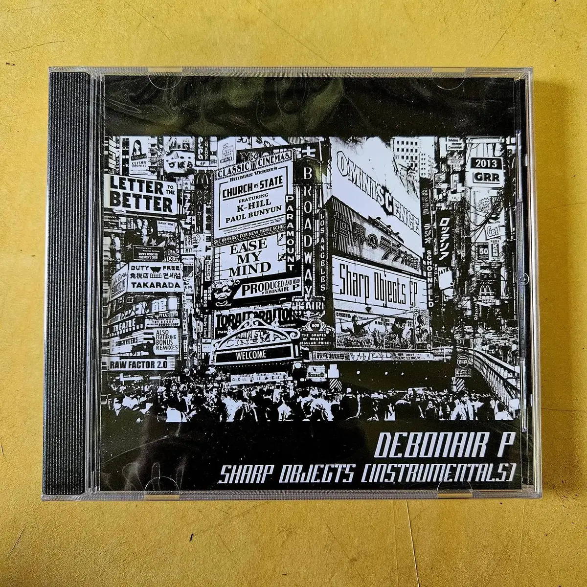 CD) Debonair P - Sharp Objects Inst.