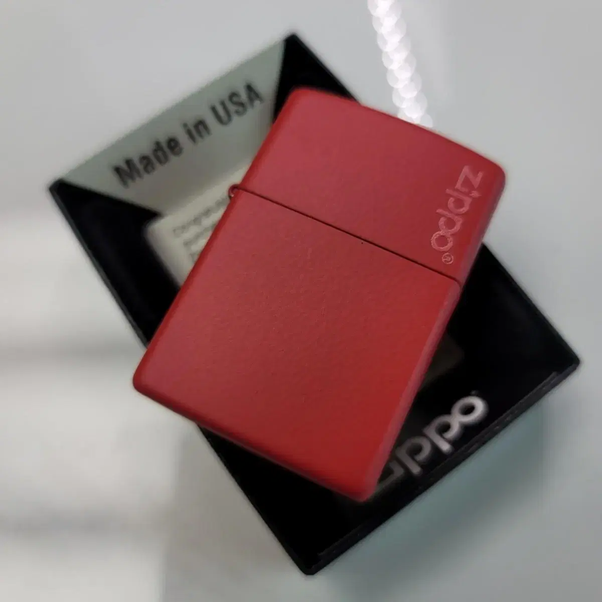 정품 233ZL ZIPPO LOGO 미개봉 새 지포라이터