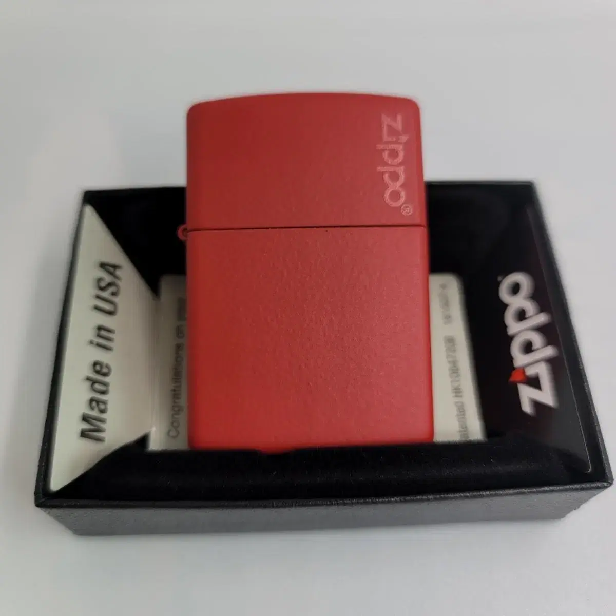 정품 233ZL ZIPPO LOGO 미개봉 새 지포라이터