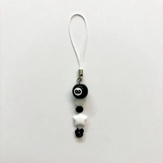 에잇볼 8볼 비즈 키링 beads keyring