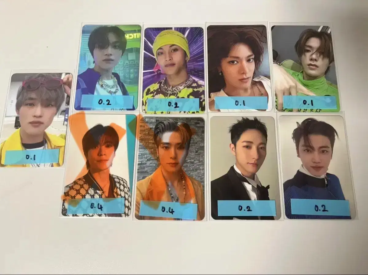 NCT Photocard Disposition