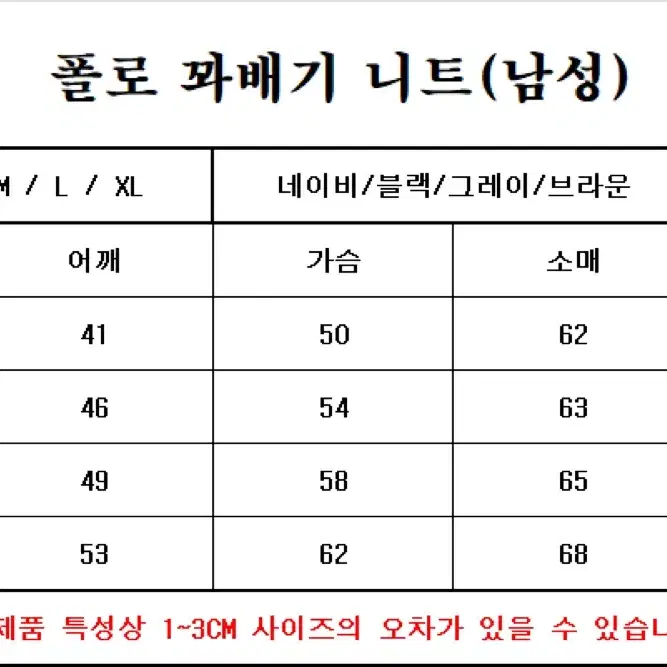 정품)새상품 폴로 남성 꽈배기 니트 케이블 라운드 모든사이즈