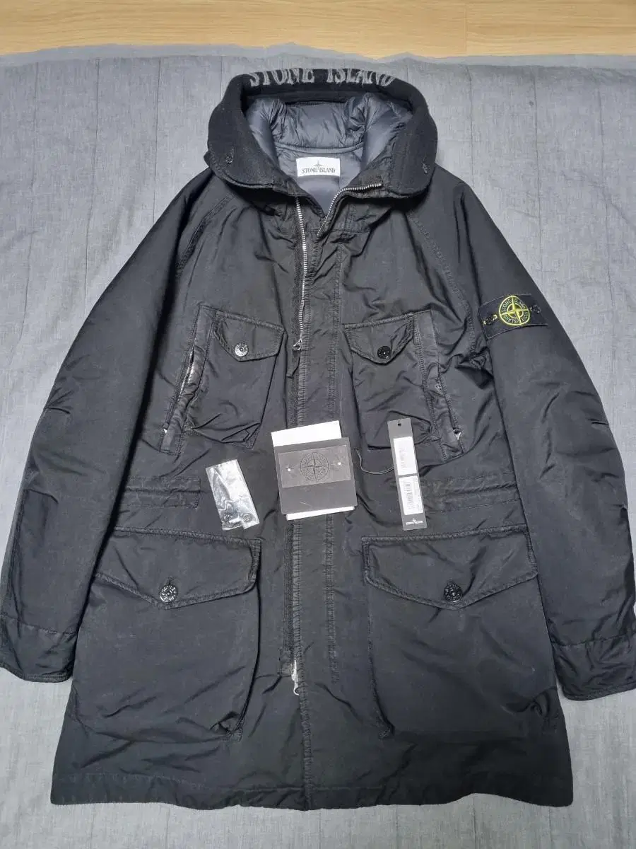 Stone Island 18fw David TC Down Jacket Black L