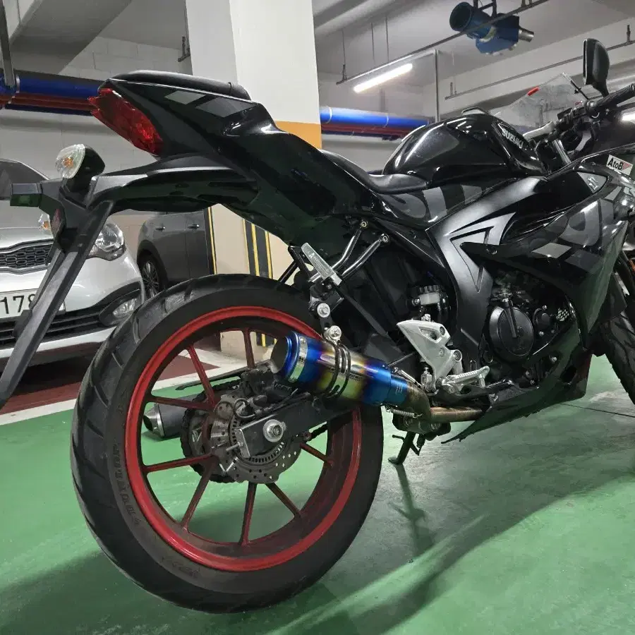 gsxr125 cbr125 머플러 구변 가능 튜닝머플러 당일장착