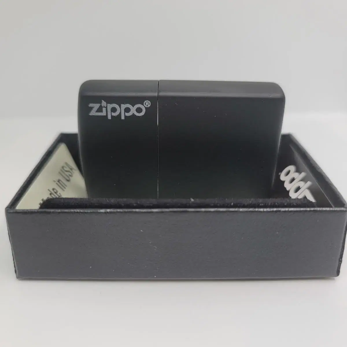 218ZL ZIPPO LOGO 정품 미개봉 새 지포라이터