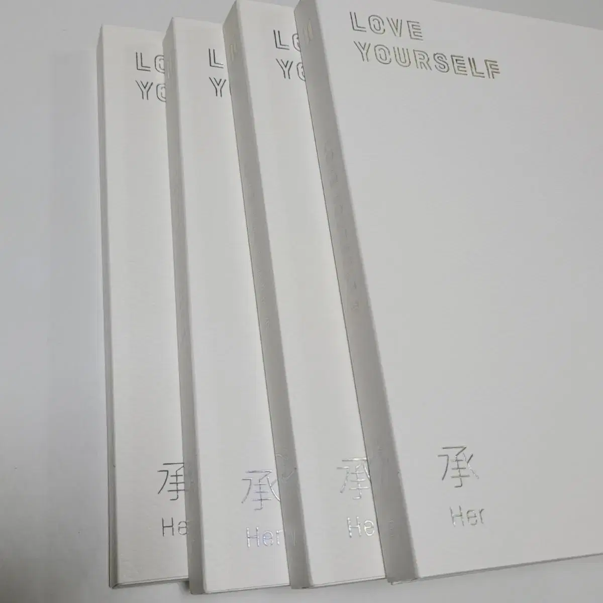 BTS 방탄소년단 앨범 Love yourself LOVE 버전 일괄