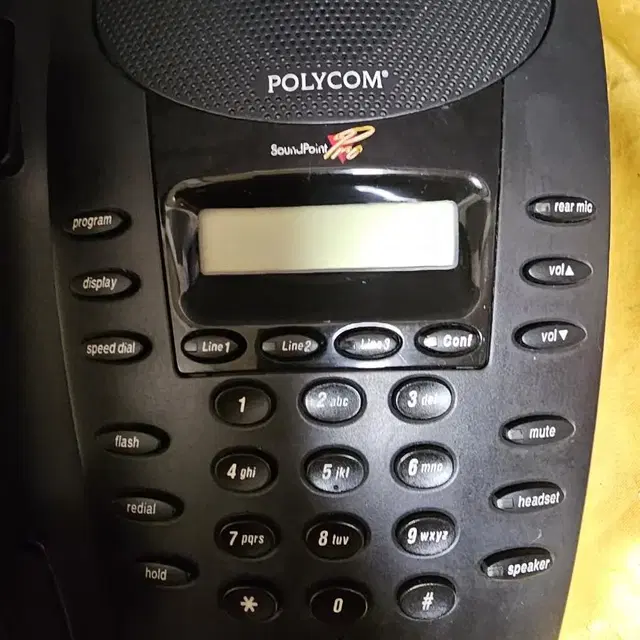 POLYCOM 폴리콤전화기 ㅡ원격회의용