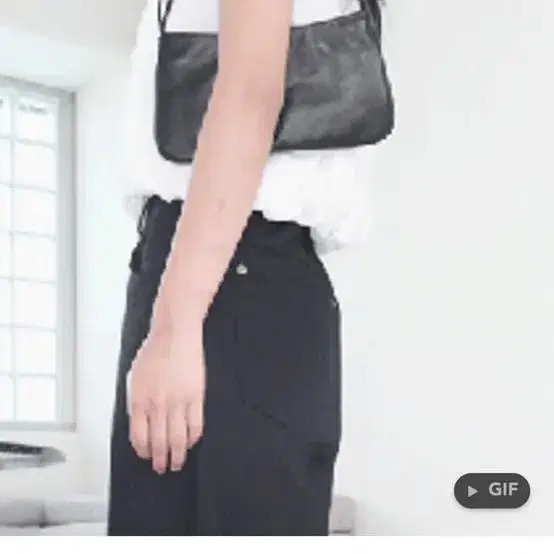 애프터먼데이 가방 flat two strap bag 흰색 판매