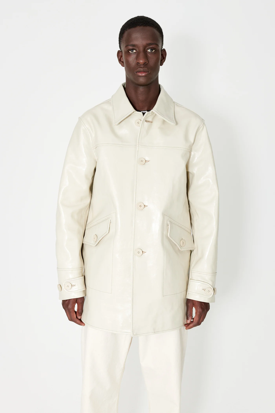 아워레가시 Buta Coat DUSTY WHITE 52