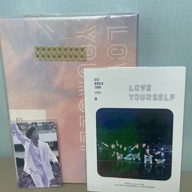 방탄소년단 럽셀콘 서울 DVD (포카 제이홉)