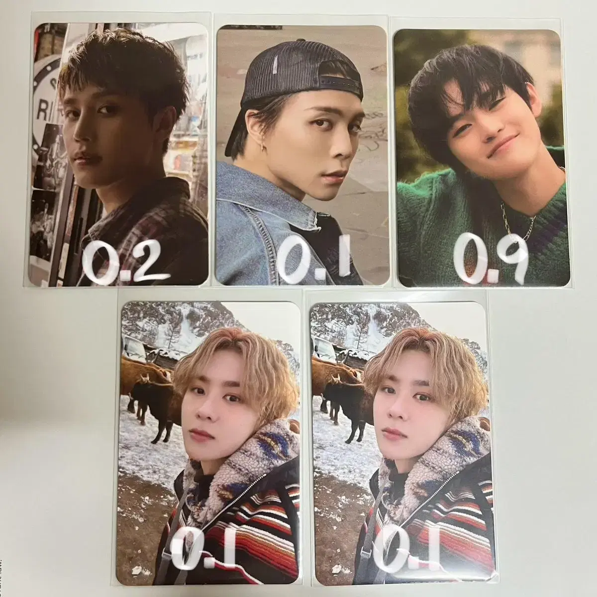 NCT Golden E.JI pre-order benefit photocard hologram wts Taeil Chenle Johnny Kun