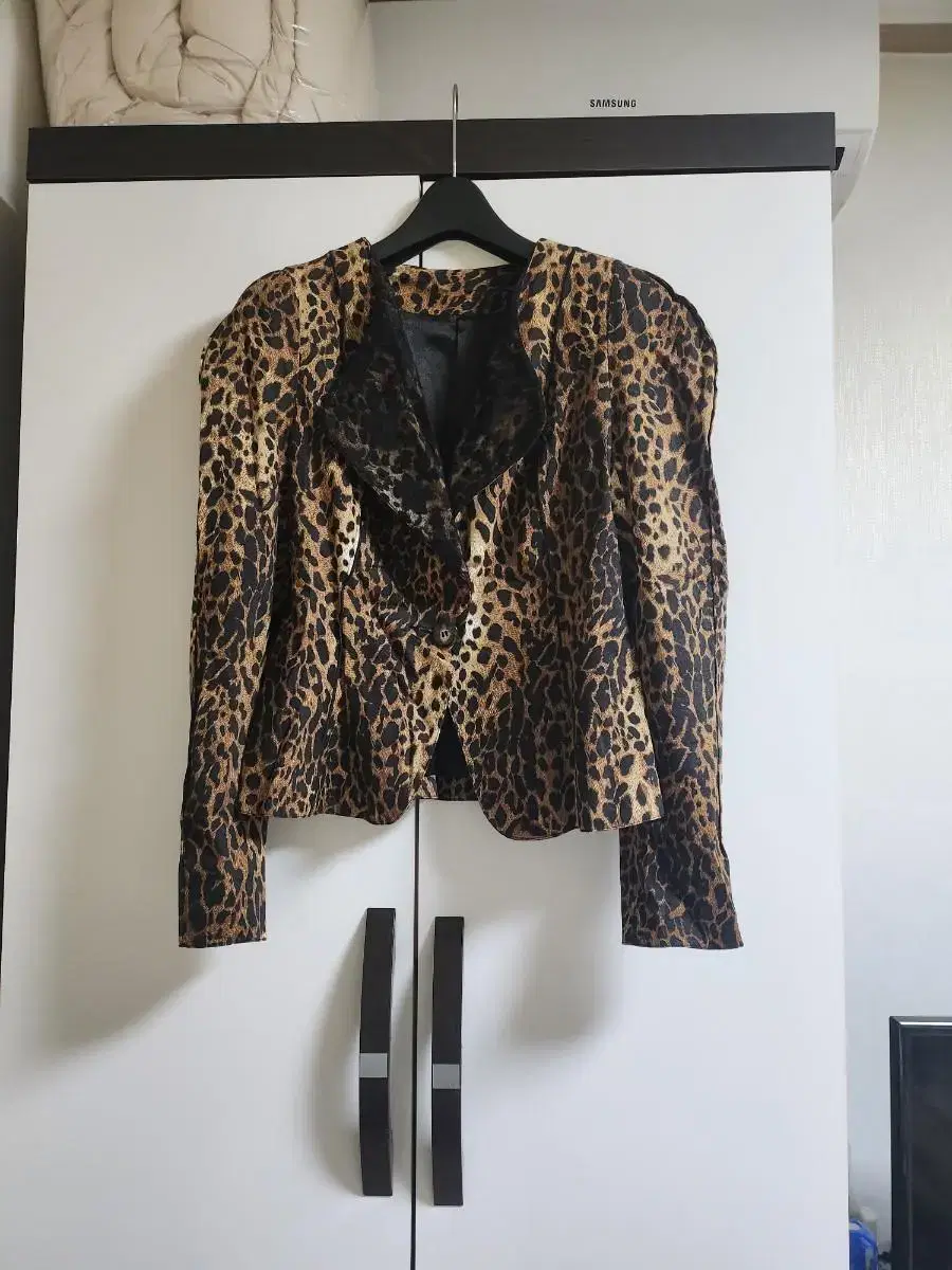 Leopard Print Jacket Overcoat