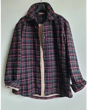 Daks Check Flannel Jacket Men105 Pol1055