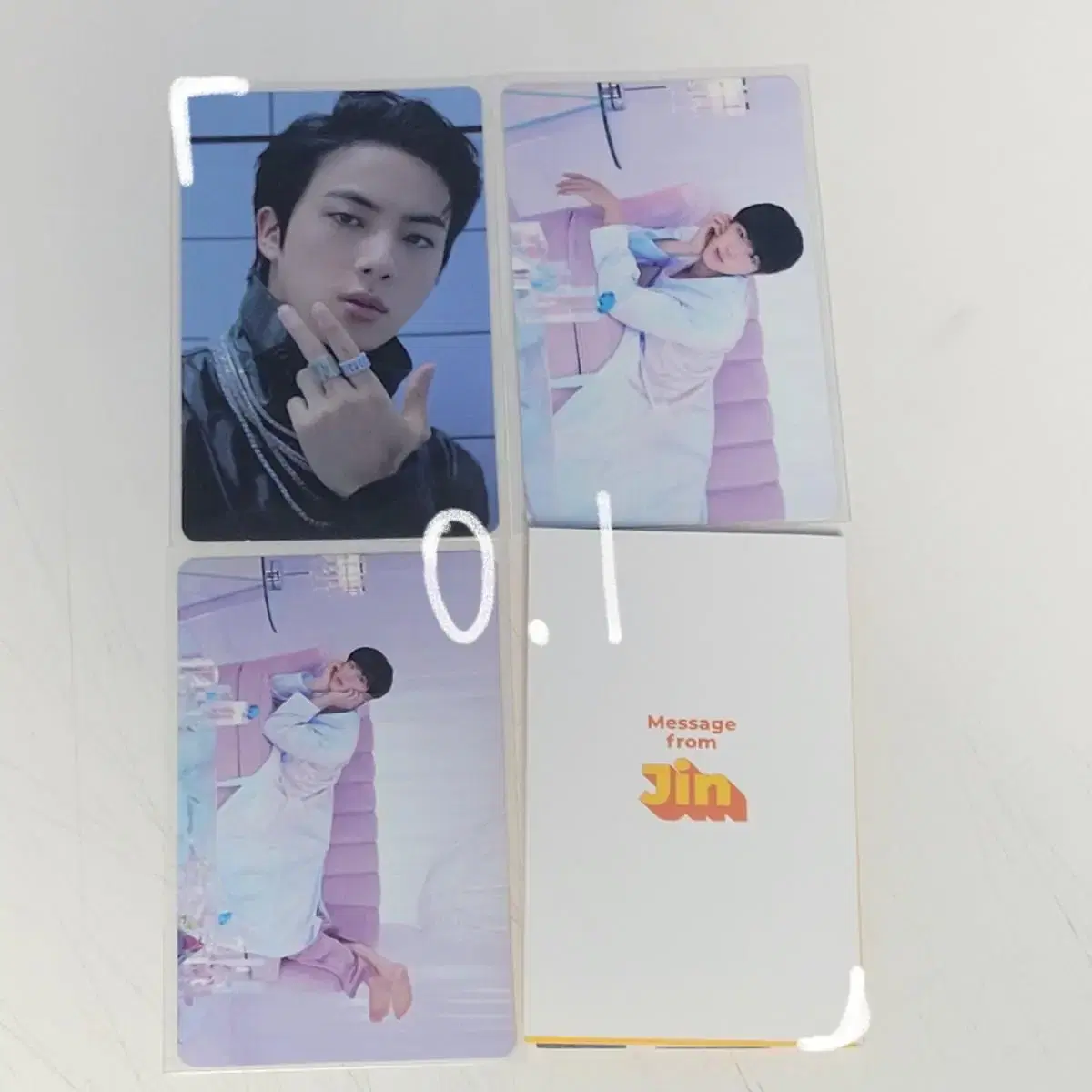 BTS proof BE butter kim seokjin photocard (0.05 each)