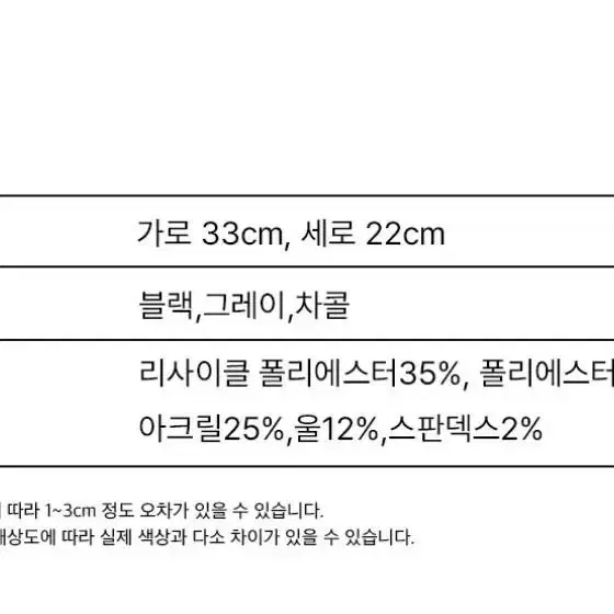 여성용뽀글이 양털 벙거지 모자 블랙색상