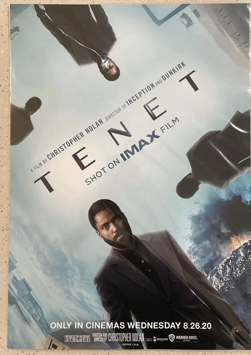 Tenet A3 poster sells