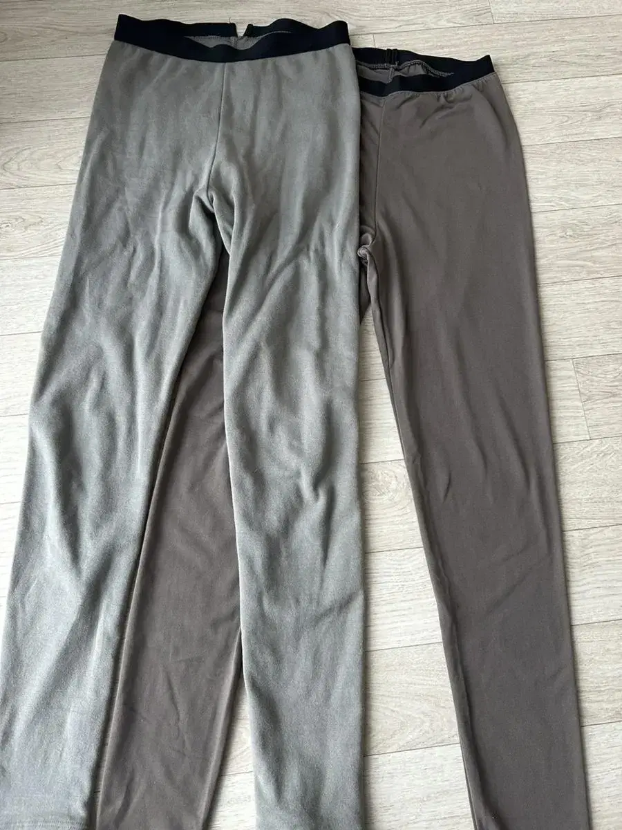 2 soft brushed leggings