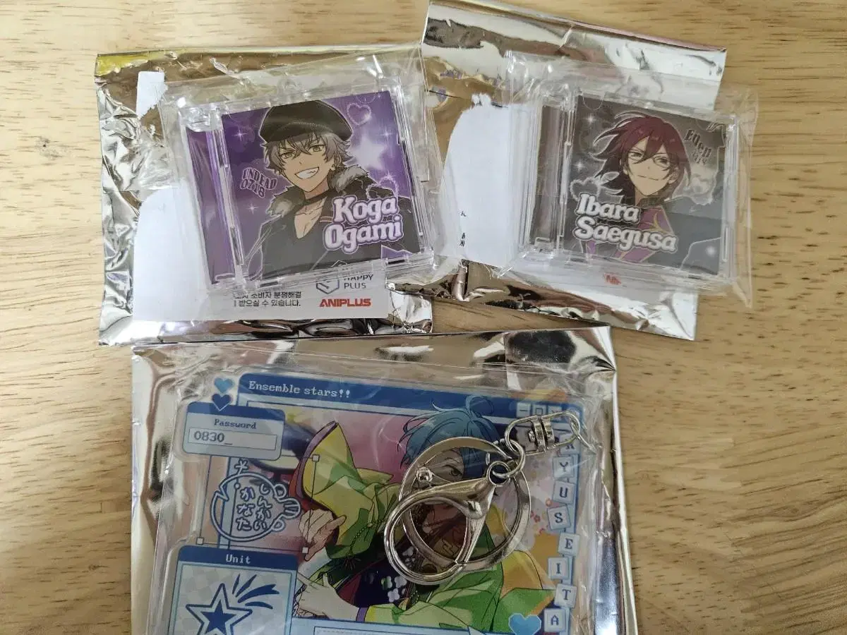 급전)Angsta Aniplayer Collaboration Goods Koga, Ibara, Kanata bulk sell!!!