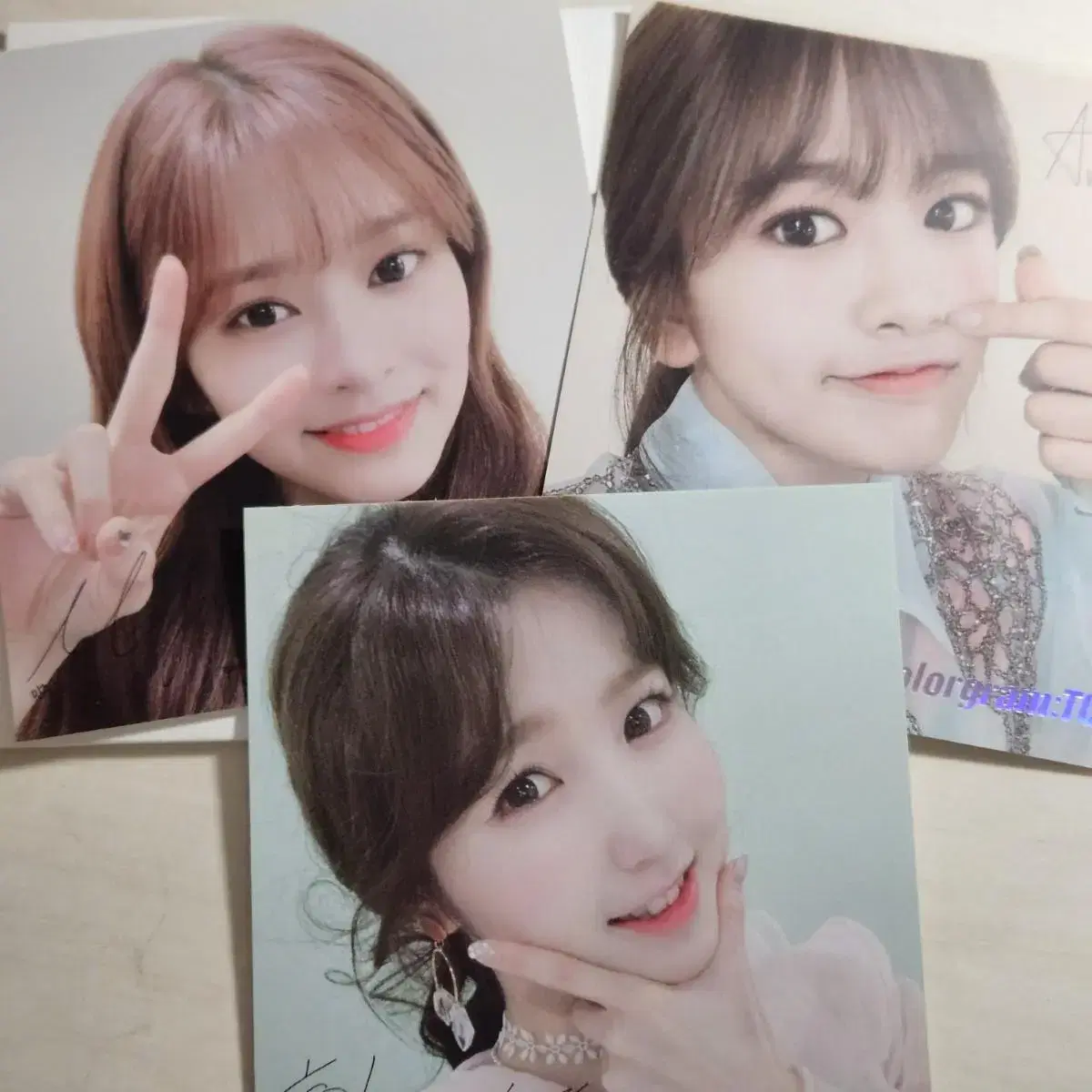 IZ*ONE Colorgramtalk postcard Photocard