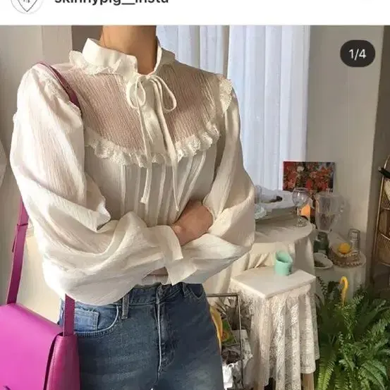 스키니피그 lovely closet blouse (새상품)