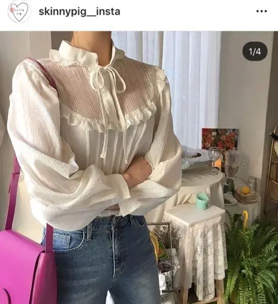 스키니피그 lovely closet blouse (새상품)