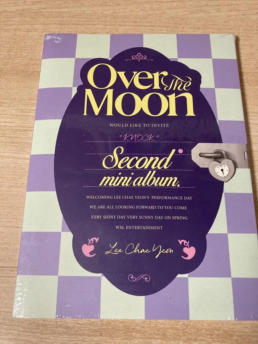 Sell Chaeyeon Lee's 2nd album OVER THE MOON sealed album 