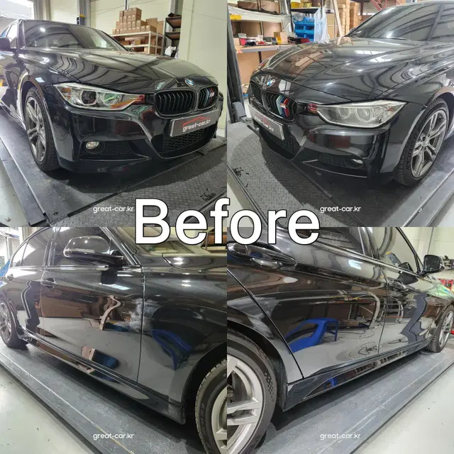 BMW F30프론트립 3시리즈 퍼포먼스 전용 카본룩